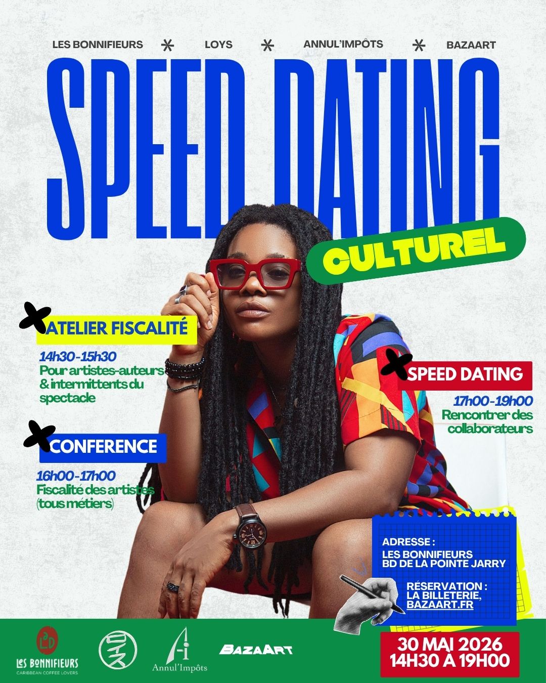 Speed Dating Culturel — affiche